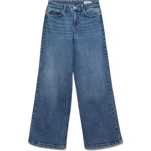 Vmmira - Mid Rise Jeans - Stonewash - Wide Fit