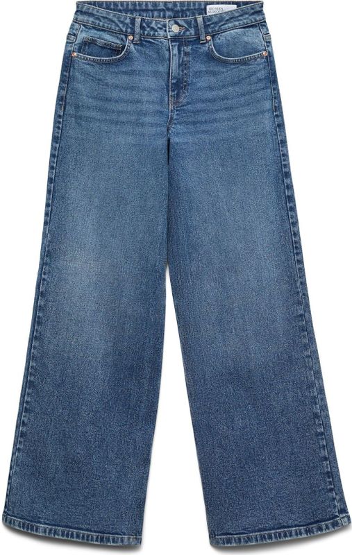 Vmmira - Mid Rise Jeans - Stonewash - Wide Fit