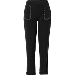 KOROSHI Broek  zwart / wit