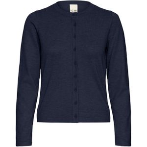 ICHI Gebreid vest 'IHLULS'  marine