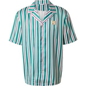 FILA Overhemd 'LASTRO'  crème / goudgeel / smaragd / lila