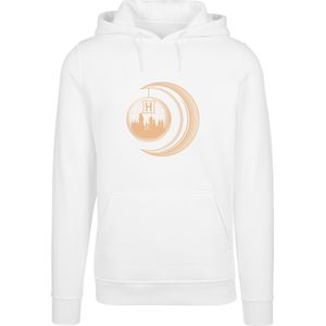 F4NT4STIC Sweatshirt 'Harry Potter Hogwarts Moon'  camel / wit