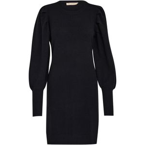Peppercorn Gebreide jurk 'Anissa'  zwart