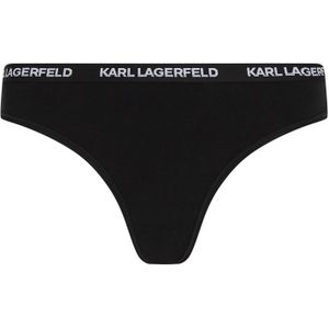 Karl Lagerfeld Slip  zwart / wit