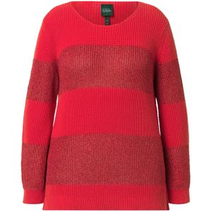 Ulla Popken Trui  vuurrood / donkerrood
