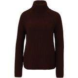 DRYKORN - ARWEN - Gebreide Trui - Donkerrood - Lange Mouwen