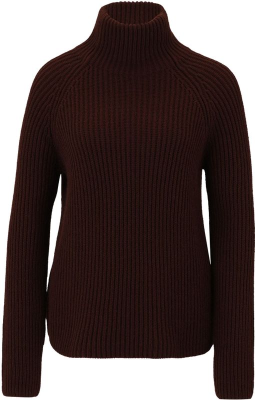 DRYKORN - ARWEN - Gebreide Trui - Donkerrood - Lange Mouwen