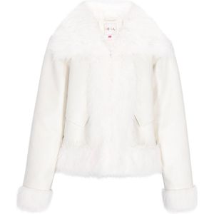 IZIA Winterjas 'Fashion Look'  wit