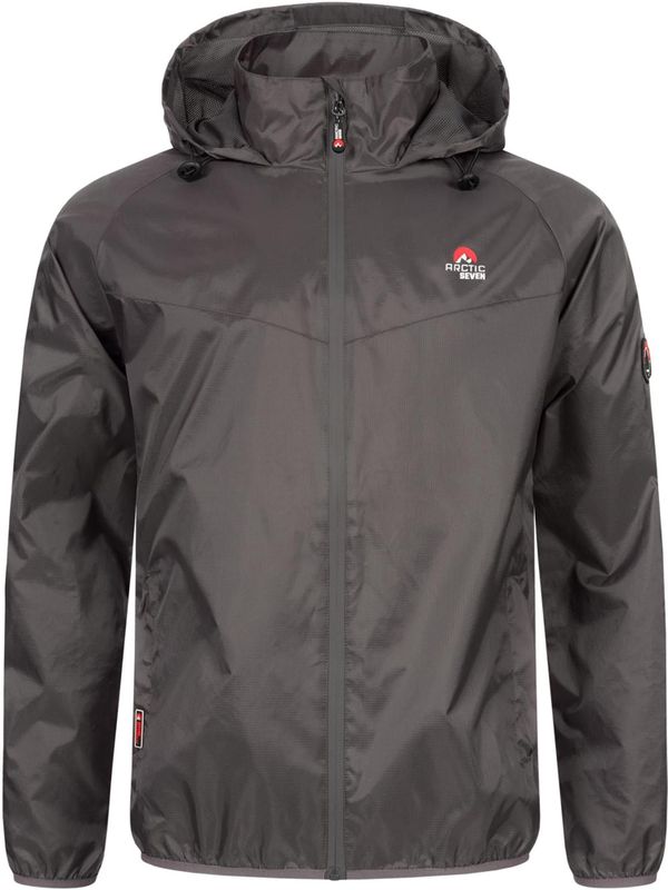 Arctic Seven - Regenjas - Donkergrijs - Lichtgewicht - Waterafstotend
