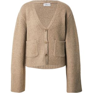 millane Gebreid vest  bruin