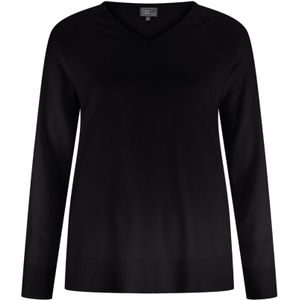 CASH-MERE.CH Trui  zwart