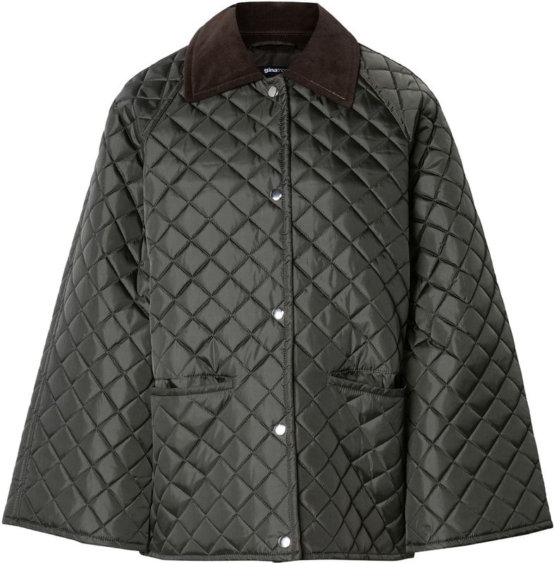 Gina Tricot - Tussenjas - Bruin - Gewatteerde Jas