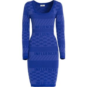 Influencer Jurk  royal blue/koningsblauw