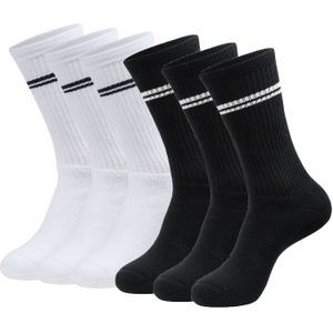 INDICODE JEANS Sokken 'Louis'  zwart / wit