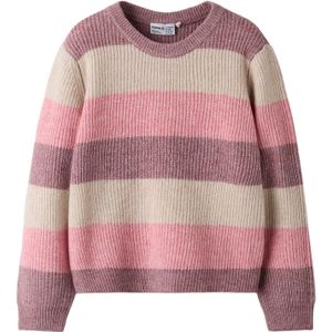 NAME IT Trui 'NKFSALLY'  crème / lila / mauve