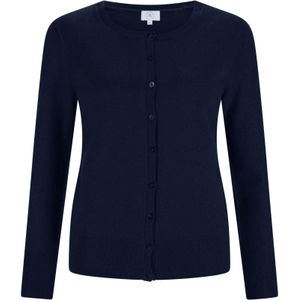 CASH-MERE.CH Gebreid vest  marine