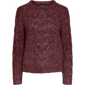 Pieces - Modell 'NINA' - Gebreide Pullover - Mêlee - Regular Fit