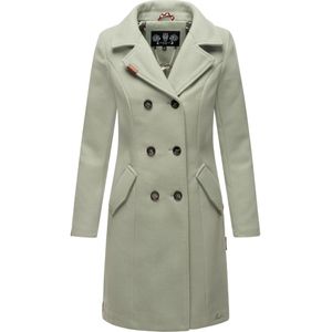 Marikoo - Nanakoo - Dames Trenchcoat - Wollook - Licht Getailleerd - Korte Jas