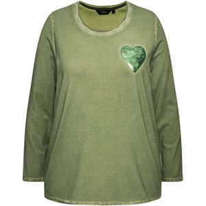 Ulla Popken Shirt  groen