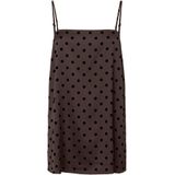 Pcjytta - Satijn Top - Mouwloos - Verstelbare Banden - Vierkante Hals