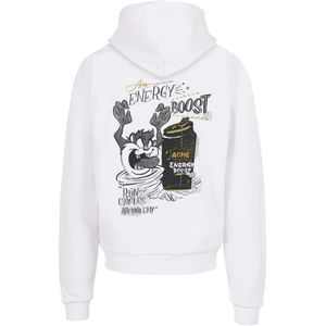 F4NT4STIC Sweatshirt 'Looney Tunes Taz Energy Boost'  mosterd / donkergrijs / zwart / wit