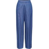 Broeken - Blauw - Geweven Stof - Regular Fit