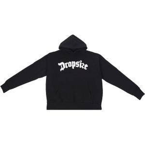 Dropsize Sweatshirt 'EMBO'  zwart / wit