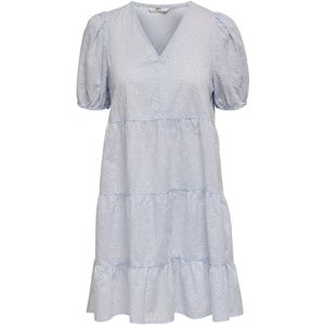 ONLY Jurk 'Tilde-Sandra'  pastelblauw / zwart / wit