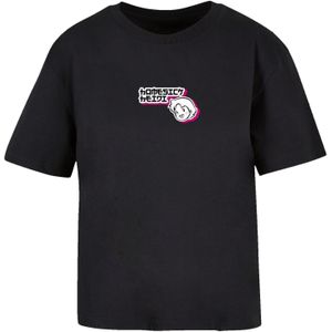 F4NT4STIC Shirt 'Heidi Homesick Heroes of Childhood'  gemengde kleuren / zwart