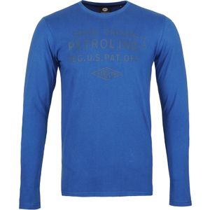 Petrol Industries Sweatshirt  blauw / grijs