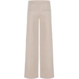 Loose fit stoffen broek van viscosemix, model 'AVA UTILITY'
