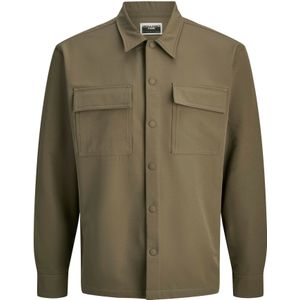 JACK & JONES Overhemd  olijfgroen