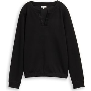 TOM TAILOR Sweatshirt  zwart