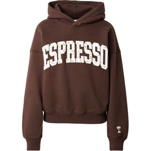Abercrombie & Fitch Sweatshirt  chocoladebruin / sepia / wit