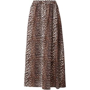 PIECES - PCAnnie - A-lijnrok - Karamel / Zwart / Wit