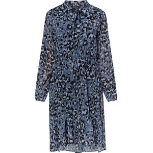 faina Jurk  grijs gemêleerd / zwart