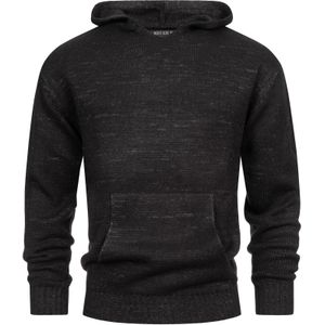 INDICODE JEANS Trui ' Ledger '  zwart