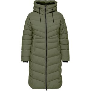 ONLY CARMAKOMA - Jas - Doorgestikte Stof - Capuchon - Trendy Look