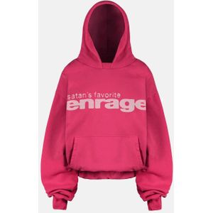 ENRAGE Sweatshirt 'THE SATAN'S FAVORITE'  pink