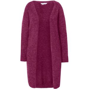 Janet & Joyce Gebreid vest  lila