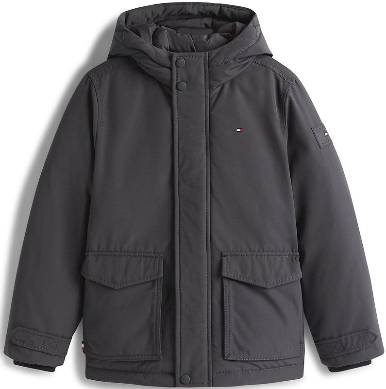 TOMMY HILFIGER - Tussenjas - Grijs