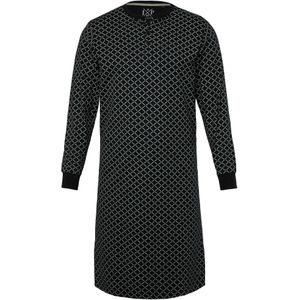 JP1880 Pyjama lang  zwart / wit