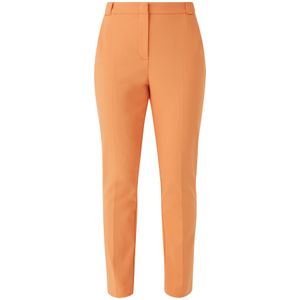 Pantalon - Effen - Katoen - Slimfit - Lang/maxi - Mid Waist