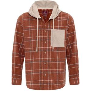 Williot Tussenjas  beige / rood