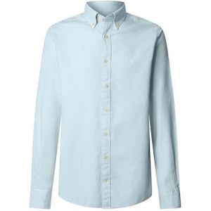 Hackett - Ess Gmt Dyed - Overhemd - Katoen - Lange Mouwen