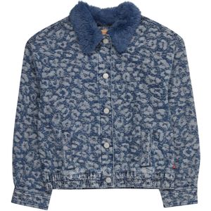 Levi's - Kidswear - Blazing Blue - Jeansjack - Met Animal-motief