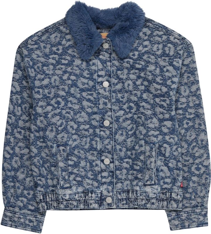 Levi's - Kidswear - Blazing Blue - Jeansjack - Met Animal-motief