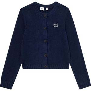 GAP Gebreid vest  navy / wit