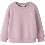 NAME IT Sweatshirt 'NMFVALLENE'  eosine / wit