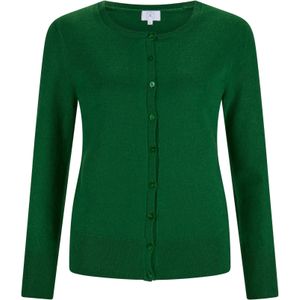 CASH-MERE.CH Gebreid vest  groen